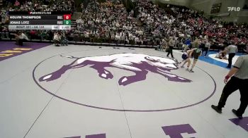 5A 144 lbs Semifinal - Jonas Lotz, Payson vs Kolvin Thompson, Box Elder