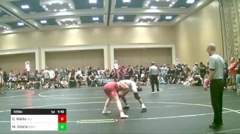 120 lbs Round Of 16 - Carter Wallis, Hillsboro HS vs Micah Viloria, West