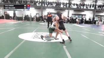 145 lbs Semifinal - Ella Gregg, Niskayuna-schenectady vs Sky Williams, Bellport