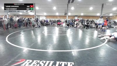 167 lbs Consi Of 4 - Adam Jaworski, Forty Fort vs Codi Bomboy, Montrose
