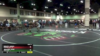 132 lbs Round 1 (6 Team) - Braden Ashe, MXW Gold vs Brady Arigo, Diamond Fish