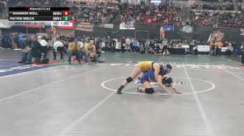 G - 115 lbs Champ. Round 1 - Shannon Woll, Bigfork (Girls) vs Payton Welch, Shepherd (Girls)