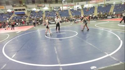 123 lbs Semifinal - Carter Gonez, Panhandle Wr Acd vs Jaxson Ealey-Bonge, Bear Cave WC