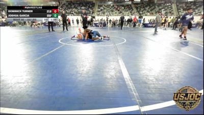 126 lbs Semifinal - Dominick Turner, Stl Warriors vs Joshua Garcia, Grapevine Grapplers