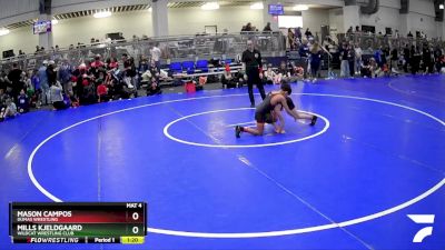 70 lbs Quarterfinal - Mills Kjeldgaard, Wildcat Wrestling Club vs Mason Campos, Dumas Wrestling