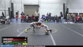 56 lbs Round 4 (8 Team) - Ronin Barro, MMA Uprising vs Jaisen Sharma, Warhawks Black