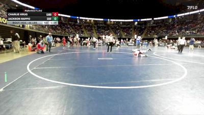 65 lbs Consy 3 - Charlie Krug, Cambria Heights vs Jackson Rappo, Central Bucks