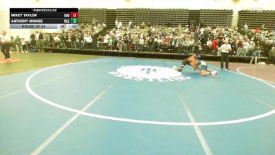154-H lbs Round Of 64 - Mikey Taylor, Linden Street Wrestling Club vs Anthony Monge, Yale Street