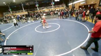 138 lbs Champ. Round 3 - Landon Ramos, Castle Rock vs Joseph Stahl V, Shadle Park