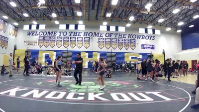 95 lbs Round 2 - Lydia Gonzalez, Gladiator WC vs Addison Neufeld, SOT / DOZ