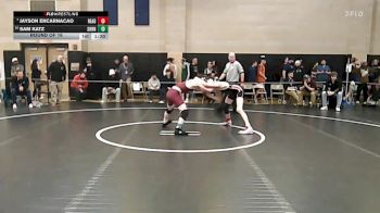 131 lbs Champ. Round 1 - Sienna Sanborn, Tiffin University vs Sarah Callender, Alma