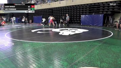 152 lbs Semifinal - Cash Wheat, Mt. Airy vs Leo Foreman, University Park