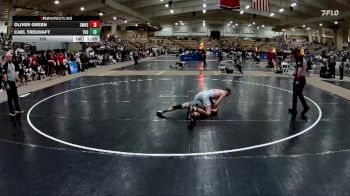 120 lbs Quarterfinals (8 Team) - Oliver Green, Signal Mountain High School vs Cael Treuhaft, Tullahoma High School