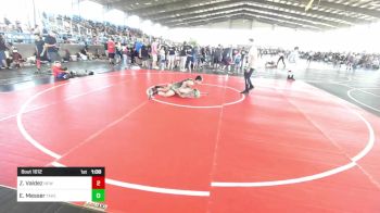 130 lbs Quarterfinal - Zack Valdez, New Mexico Bad Boyz vs Ezrah Messer, Takedown Elite