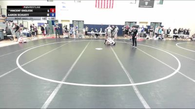 93-105 lbs Champ. Round 1 - Vincent Englese, IL vs Aaron Schuett, NE