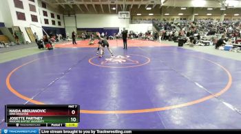 101 lbs Cons. Round 3 - Jolie Lucas, Texas Wesleyan vs Kylie Hernandez, Baker University