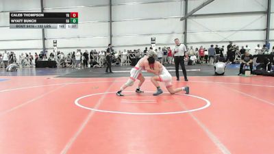 132 lbs Round Of 64 - Caleb Thompson, VA vs Wyatt Bunch, GA