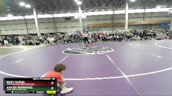 66 lbs Quarterfinal - Kaycen Rodriguez, Hawk Wrestling Club vs Ricky Suzuki, Mountain Man Wrestling Club