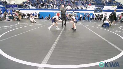 Quarterfinal - Luka Johnston, Team Guthrie Wrestling vs Oak Wright, Team Tulsa Wrestling Club