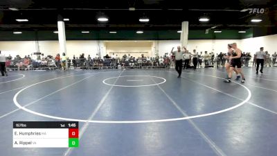 157 lbs Round Of 64 - Elliott Humphries, MA vs Alexander Rippel, VA