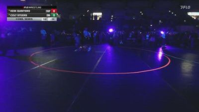 53 lbs Cons. Semis - Colt Steers, Sanderson Wrestling Academy vs Kein Quintero, 208 Spartans