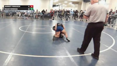 120 lbs Consi Of 128 #2 - Garrett Ferguson, FL vs Isaiah Gonzaga, CA