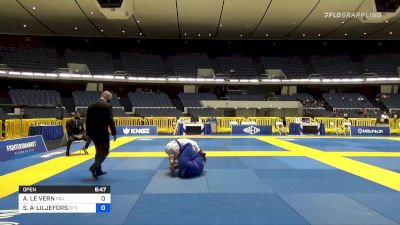 AURÉLIE LE VERN vs SCARLETT ANSTISS-LILJEFORS 2021 World Jiu-Jitsu IBJJF Championship