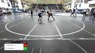 152 lbs Consi Of 16 #2 - Chris Ahrens, Shawnee vs Kawayran Vazquez, Jesuit High School - Tampa