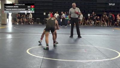 125 lbs Quarterfinal - Mason Barros-Santiago, Rio Hondo College vs Connor Jeong, Santa Rosa Junior College