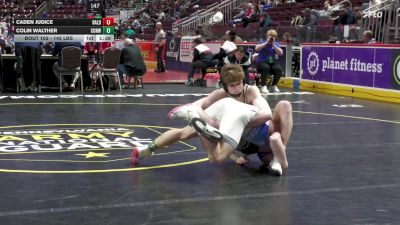 145 lbs First Round - Caden Judice, Bald Eagle Area vs Colin Walther, Conwell Egan