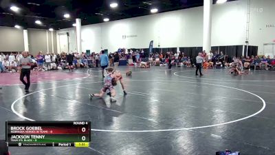 106 lbs Round 4 (8 Team) - Jackson Tenny, Team STL Black vs Brock Goebel, Nebraska Heroes (B Team)