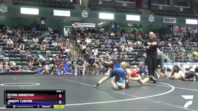 97 lbs Semifinal - Flynn Arnestad, VA vs Jeremy Carver, IN