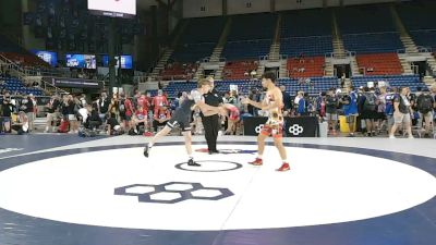 132 lbs Champ. Rd Of 128 - Roberto Casasola, Kansas vs Eoin Comes, Vermont