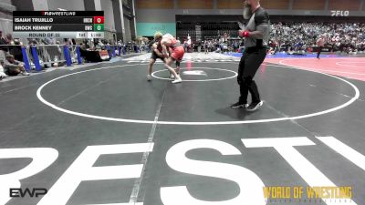 160 lbs Round Of 32 - Isaiah Trujillo, Hurricane Wrestling vs Brock Kenney, Durham Wrestling Club