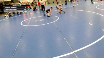 90 lbs Cons. Round 3 - Takeo Medrano, The Best Wrestler vs Xavier Talmich, Pomona Elite