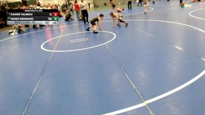 90 lbs Cons. Round 3 - Takeo Medrano, The Best Wrestler vs Xavier Talmich, Pomona Elite