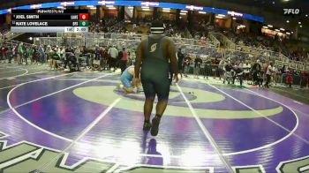 285 1A Champ. Round 1 - Joel Smith, Lake Weir vs Nate Lovelace, Berkeley Prep School