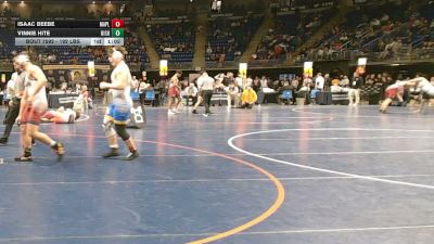 192 lbs Round Of 16 - Isaac Beebe, Maplewood vs Vinnie Hite, Bishop Guilfoyle
