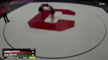 Cons. Round 1 - Lauren Lindeman, Palmyra Girls vs Kloe Knutson, Louisville Girls