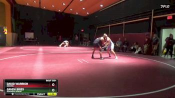 175 lbs Round 3 - David Warrior, Denver vs Gaven Bries, Dubuque Senior