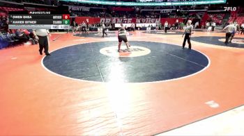 2A 215 lbs Quarterfinal - Xavier Bitner, Burbank (St. Laurence) vs Owen Shea, Antioch