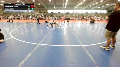 110 lbs Rr Rnd 1 - Savannah Kerr, East Carolina Elite vs Ryan Smith, Ruthless