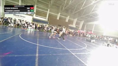 75 lbs Cons. Round 2 - Kyson Oldroyd, Sanderson Wrestling Academy vs Camden Lawson, Sanderson Wrestling Academy