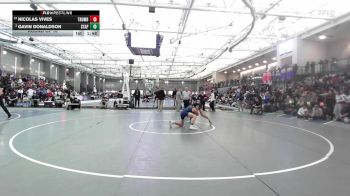 120 lbs Round Of 16 - Nicolas Vives, Trumbull vs Gavin Donaldson, Staples