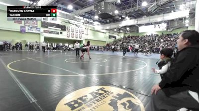 175 lbs 5th Place Match - Ian Kim, GRANADA HILLS vs Raymond Chavez, SAN PEDRO