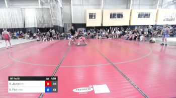 95 lbs Rr Rnd 2 - Shiloh Joyce, Ruthless WC MS vs Shay Fitz, South Hills Wrestling Academy