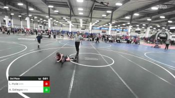 62 lbs 3rd Place - Liam Hyde, Grindhouse WC vs Asic Gallegos, New Mexico