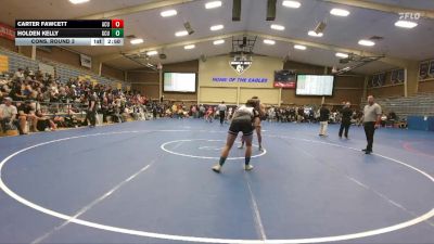 174 lbs Cons. Round 3 - Carter Fawcett, Arizona Christian University vs Holden Kelly, Grand Canyon University