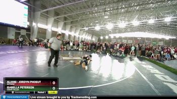 140 lbs Semifinal - Isabella Peterson, Cedar Valley vs Alanie- Jordyn Phoeut, Skyview