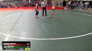 102 lbs Semis (4 Team) - Jace Heurung, LPGE/B Wolves vs George Sobolik, Grand Rapids